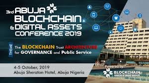 Blockchain Nigeria User Group Announcing Abuja Blockchain And Digital Asset Conference 2019.