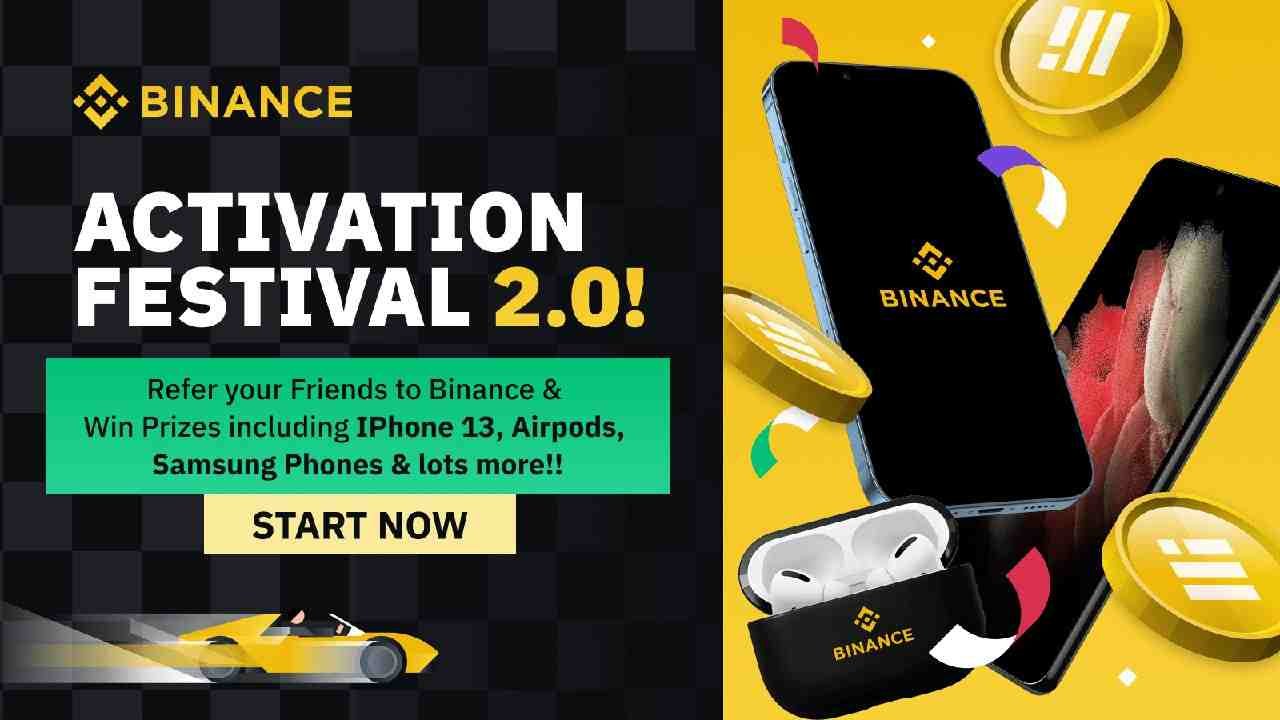 Activation Festival Is Live! Refer Your Friends and Win an iPhone 13, Airpod Pro, Samsung Phones and Dollar.