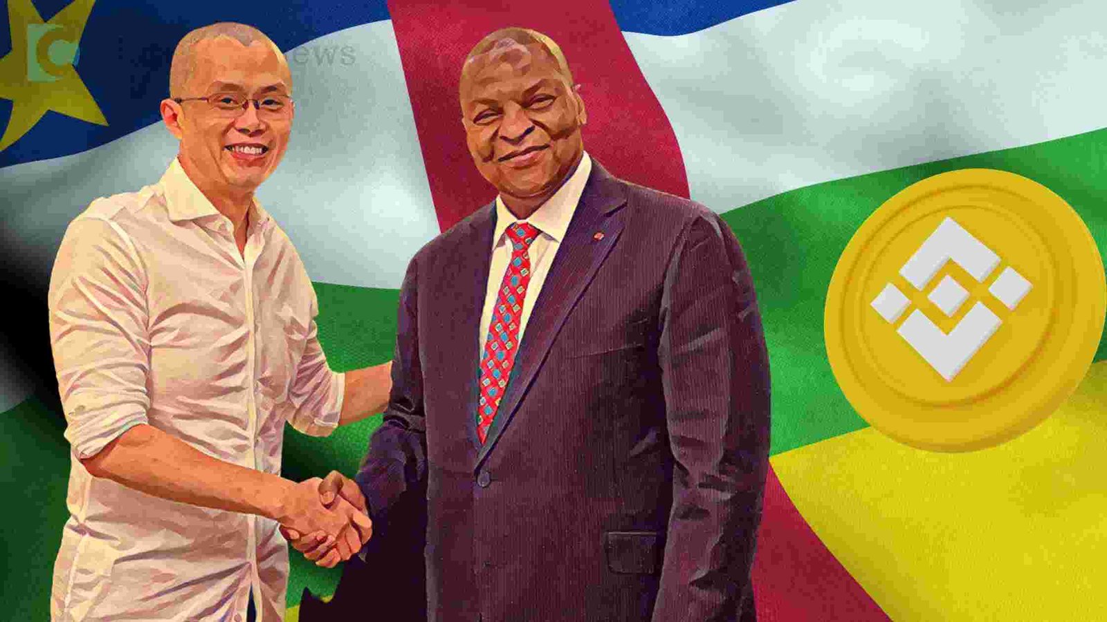 Binance CEO Meets President Of Central African Republic ; Discusses Crypto Adoption Moves.